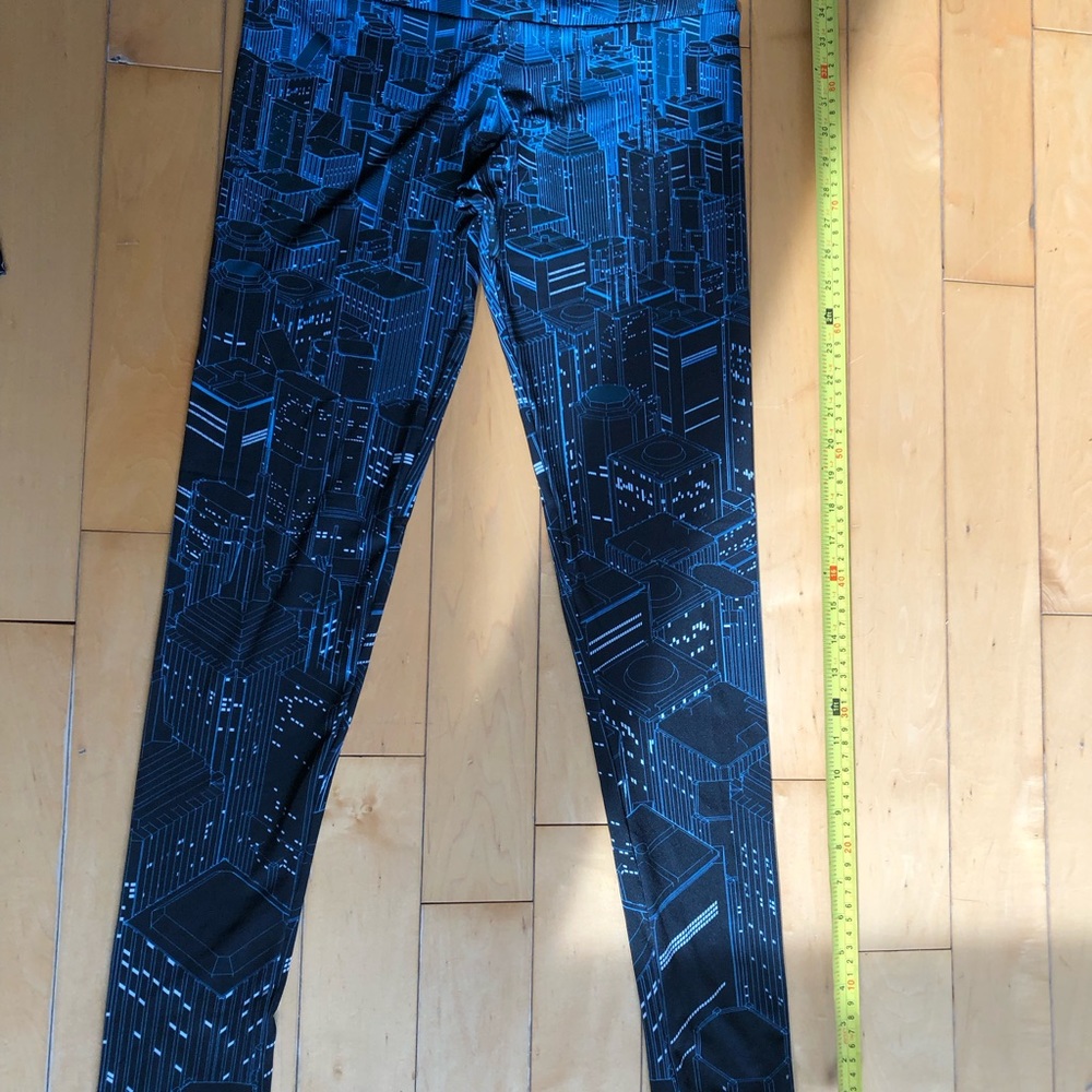 Society 6 Futuristic City Leggings